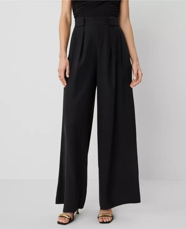 Studio Collection Silk Palazzo Pant