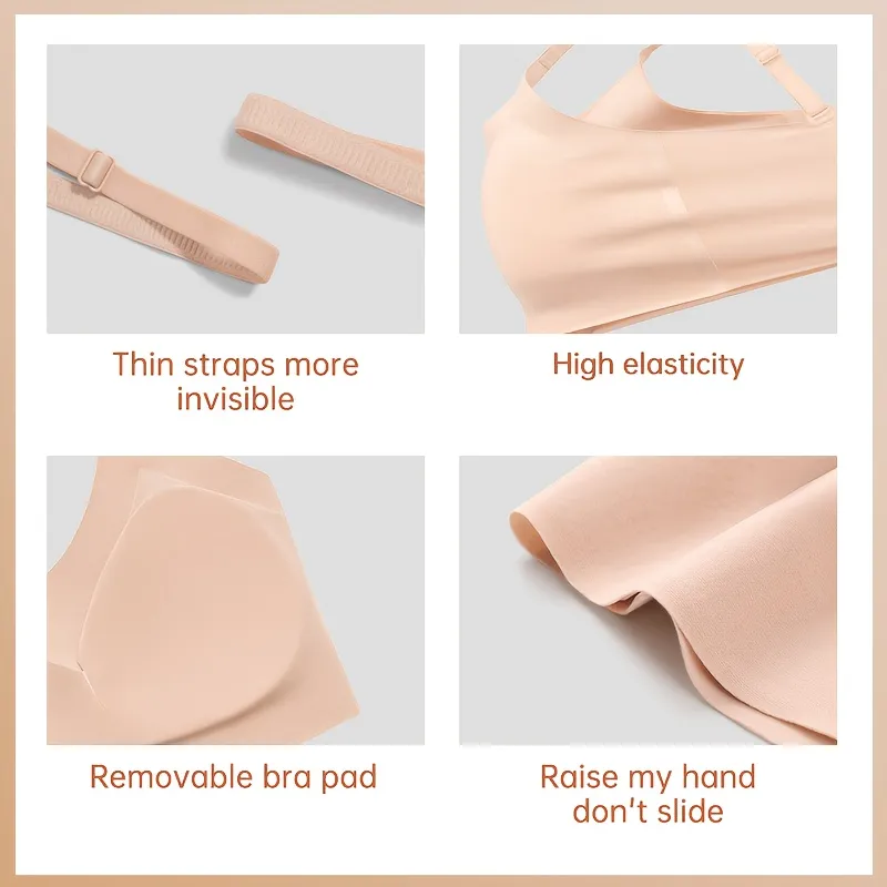 Women's One-Time Seamless And Breathable Bra