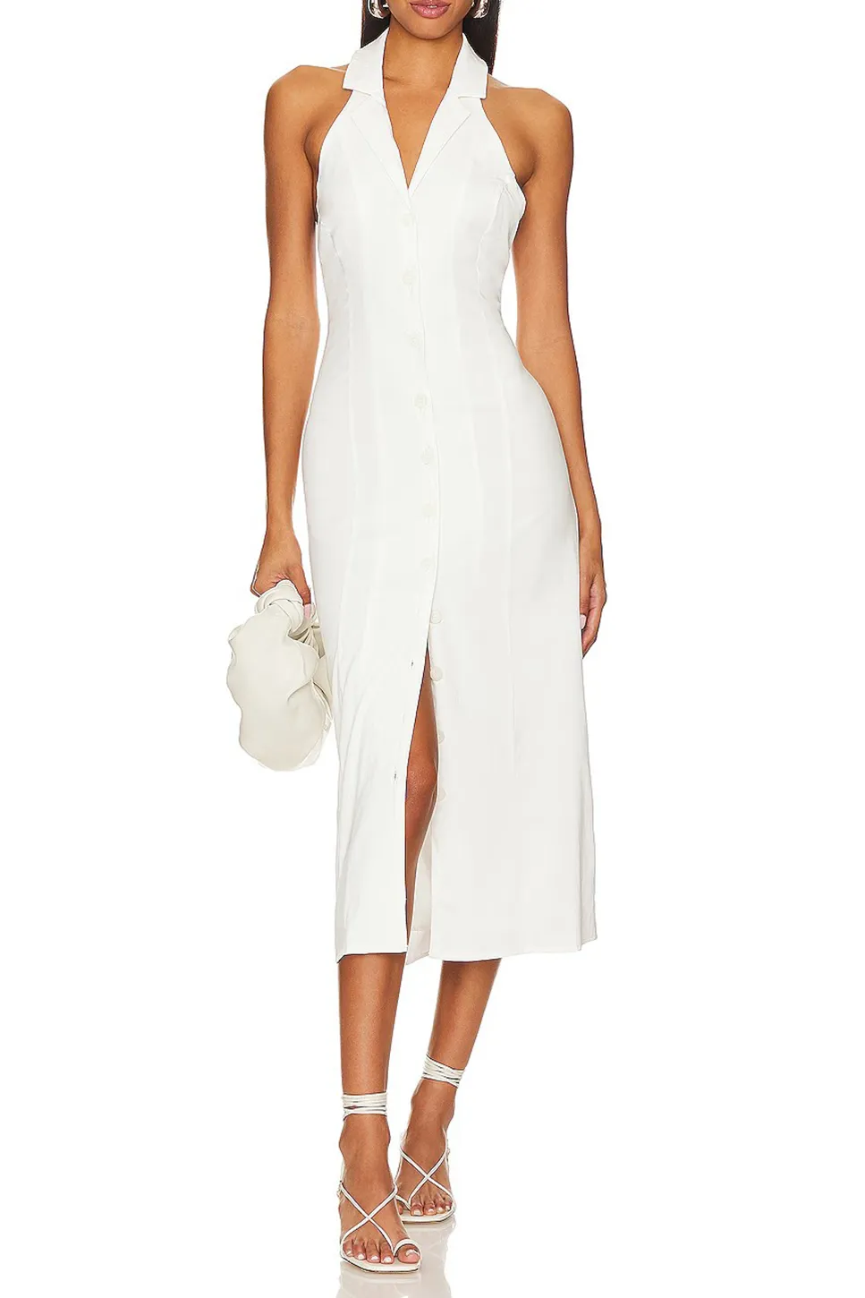 Button Down Midi Dress