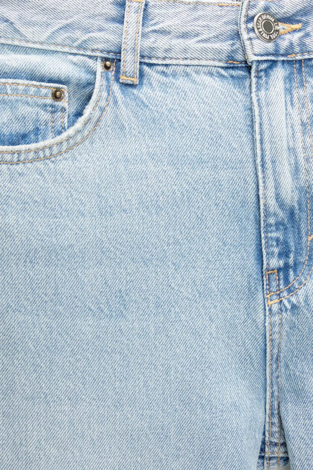 Jeans rectos tiro alto