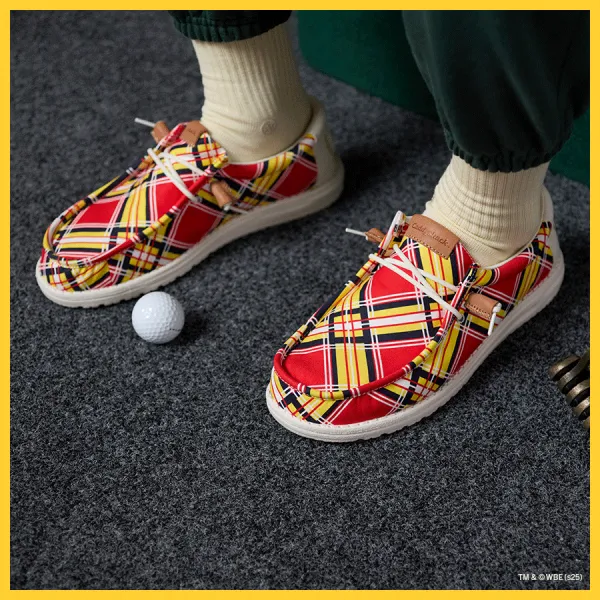 Wally Caddyshack Plaid - Black/Red/Yellow