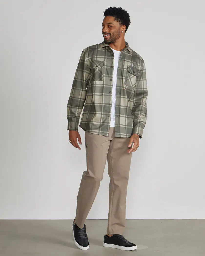 Plaid Coastal Overshirt