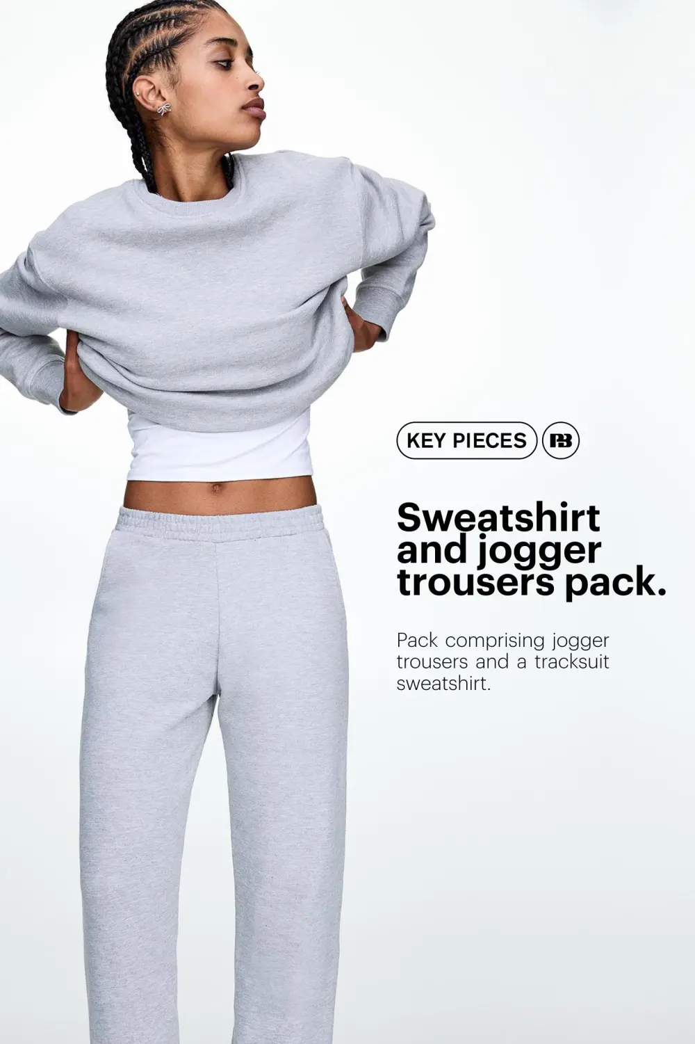 Pack chándal sudadera jogger