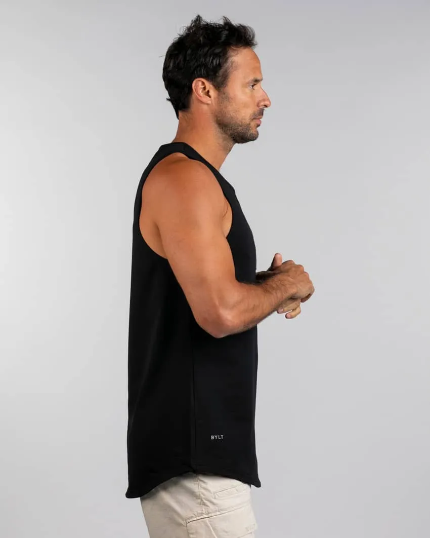 Lux Drop-Cut Pocket Tank