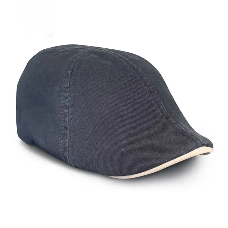 The Sailor Boston Scally Cap - Midnight Sky Black