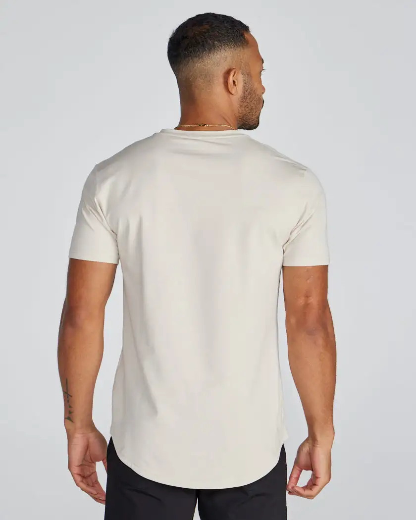 Drop-Cut V-Neck: Lux