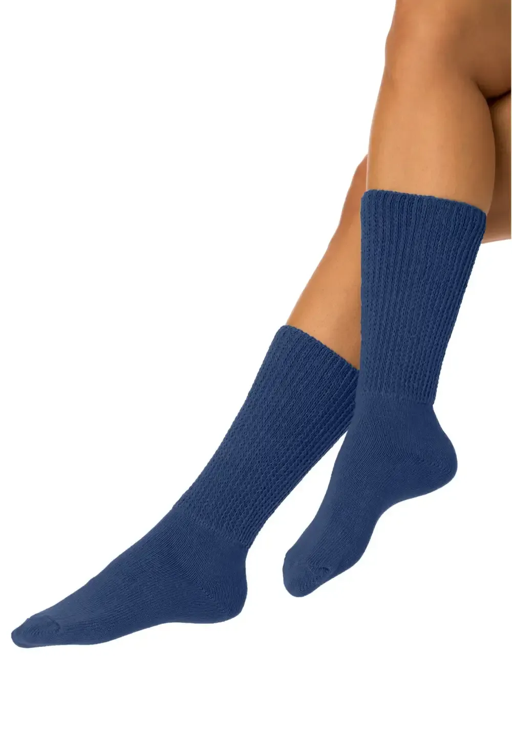 2-Pack Open Weave Extra Wide Socks