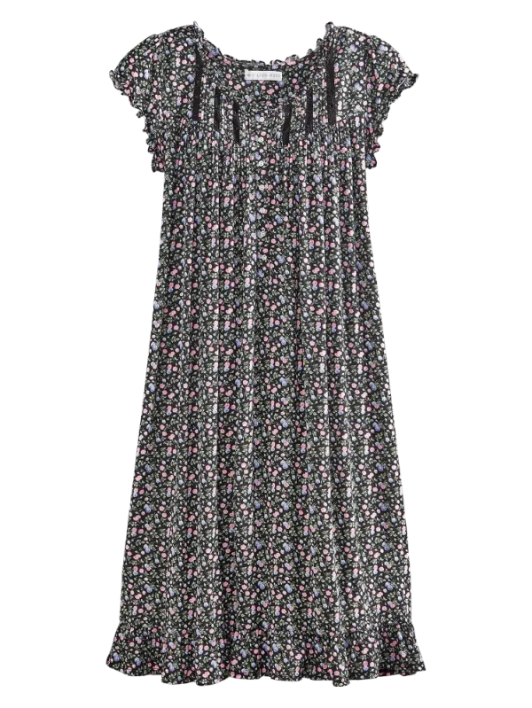 Eileen West Midnight Blossoms Modal Nightgown