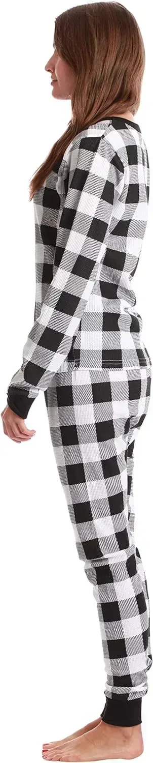 Women's Thermal Underwear Pajamas Set