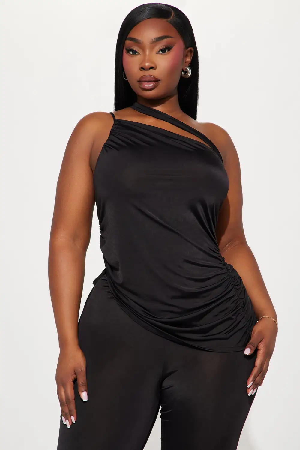 In The Night Pant Set - Black