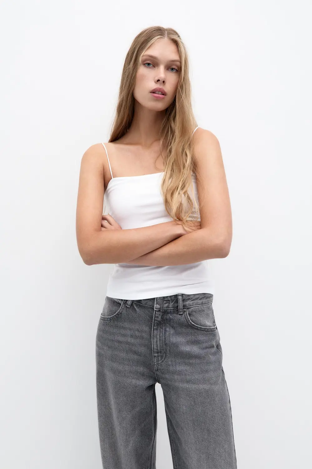 Pack of 2 tops with straps