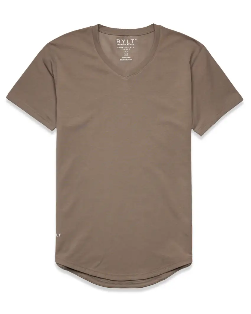 Drop-Cut V-Neck: Lux
