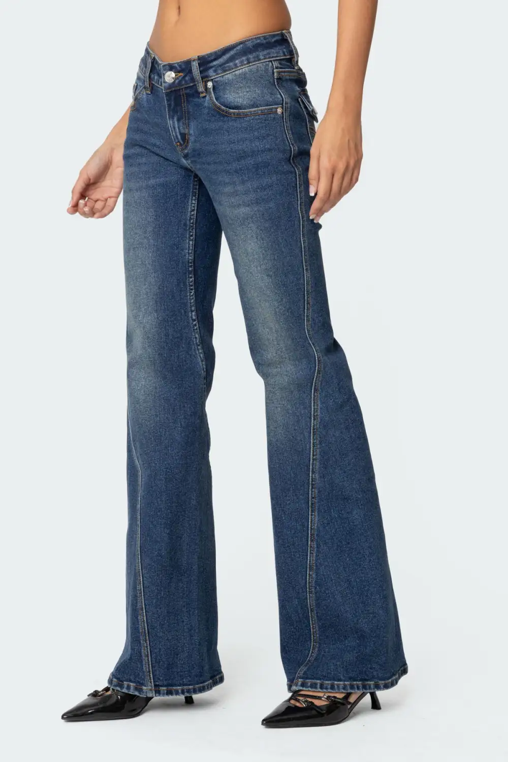 Colton Boot Cut Low Rise Jeans