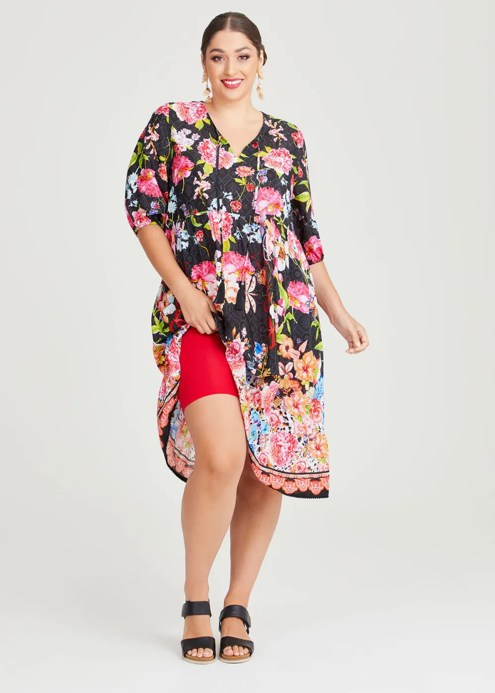 Natural Celebrate Tier Dress