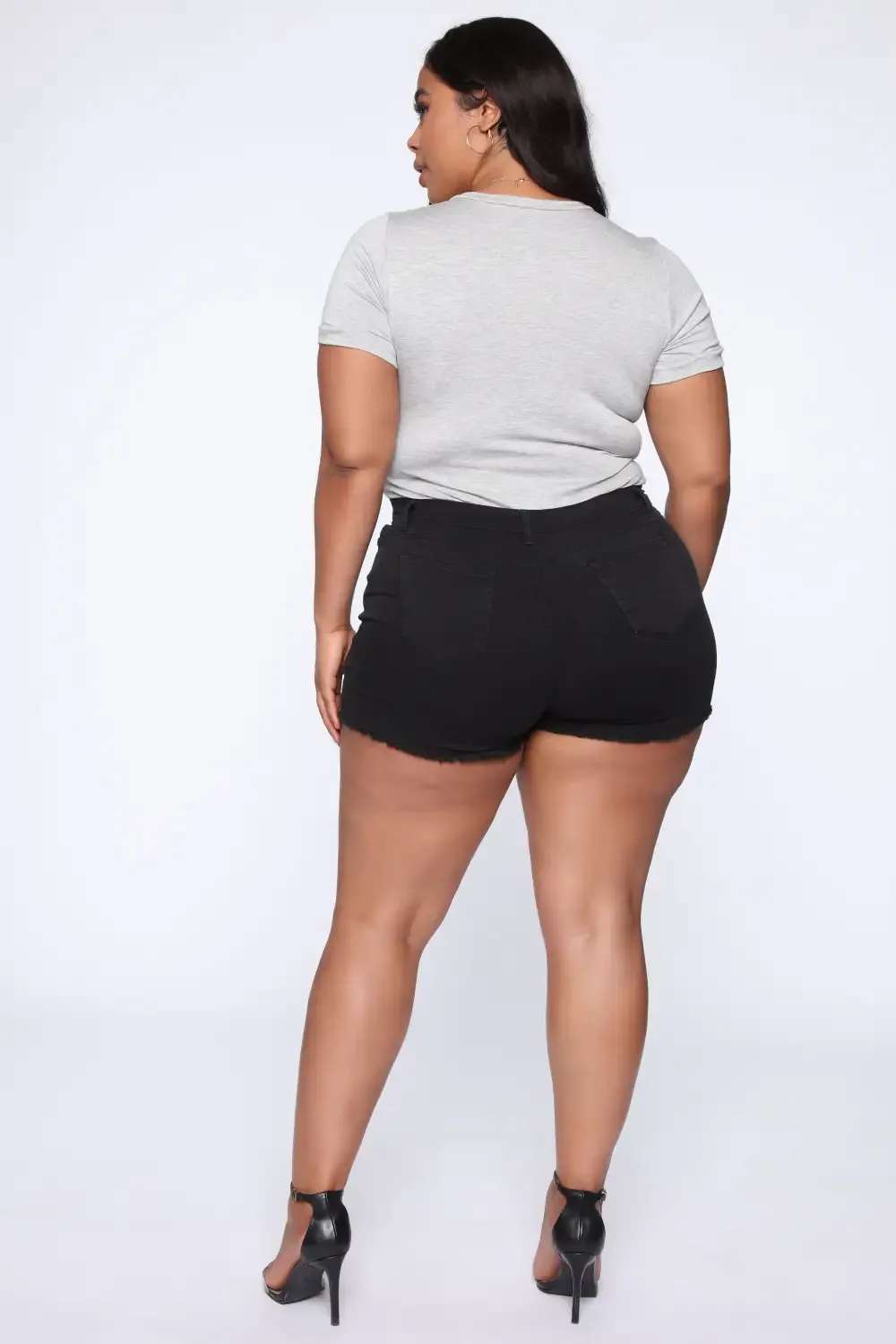 Sorry Mom Shorts - Black