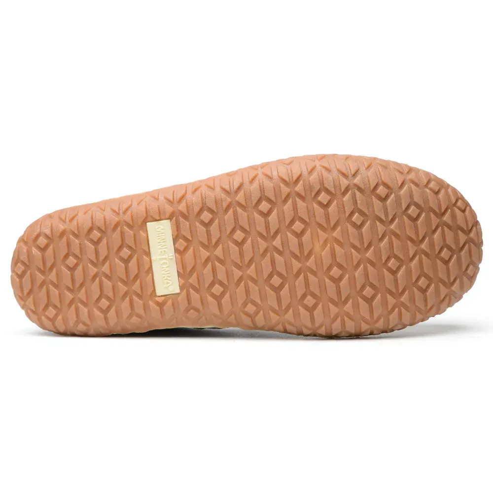 Minnetonka Women's Tucson Suede Slip On Bootie Slippers