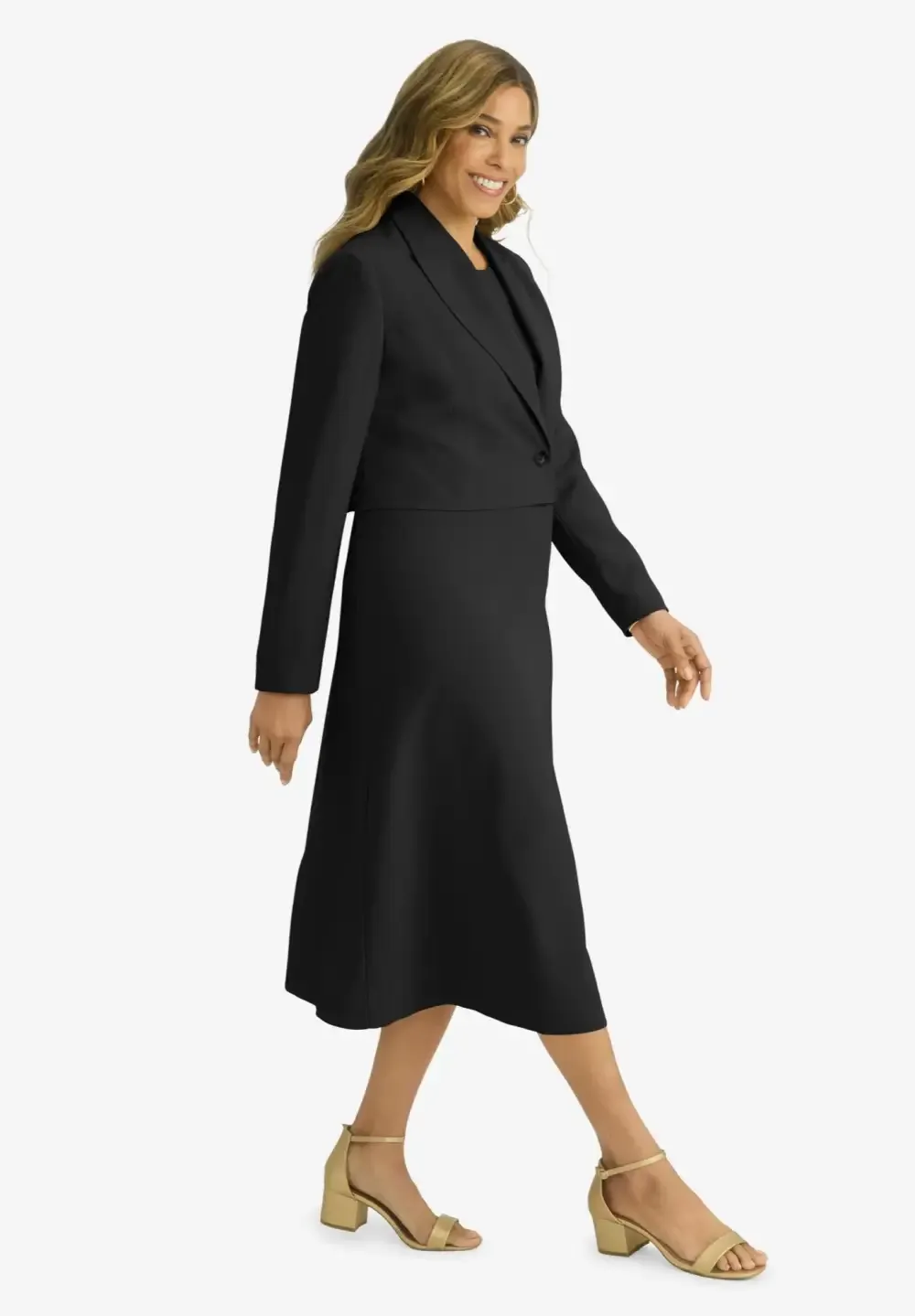 Cropped Jacket Dress
