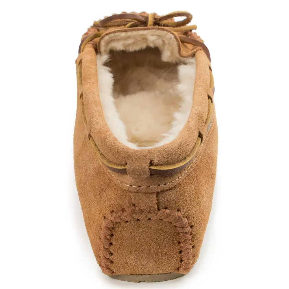 Minnetonka Women's Cally Suede Moccasin Slippers