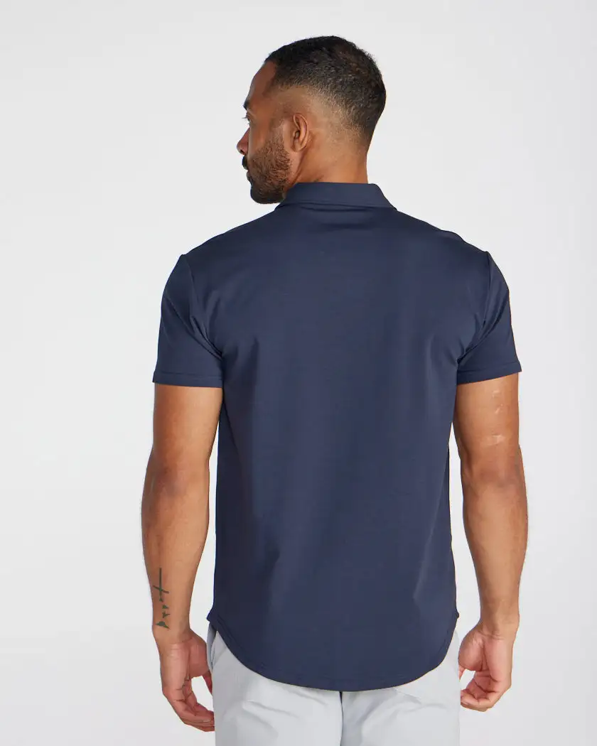 Lux Short Sleeve Button Down