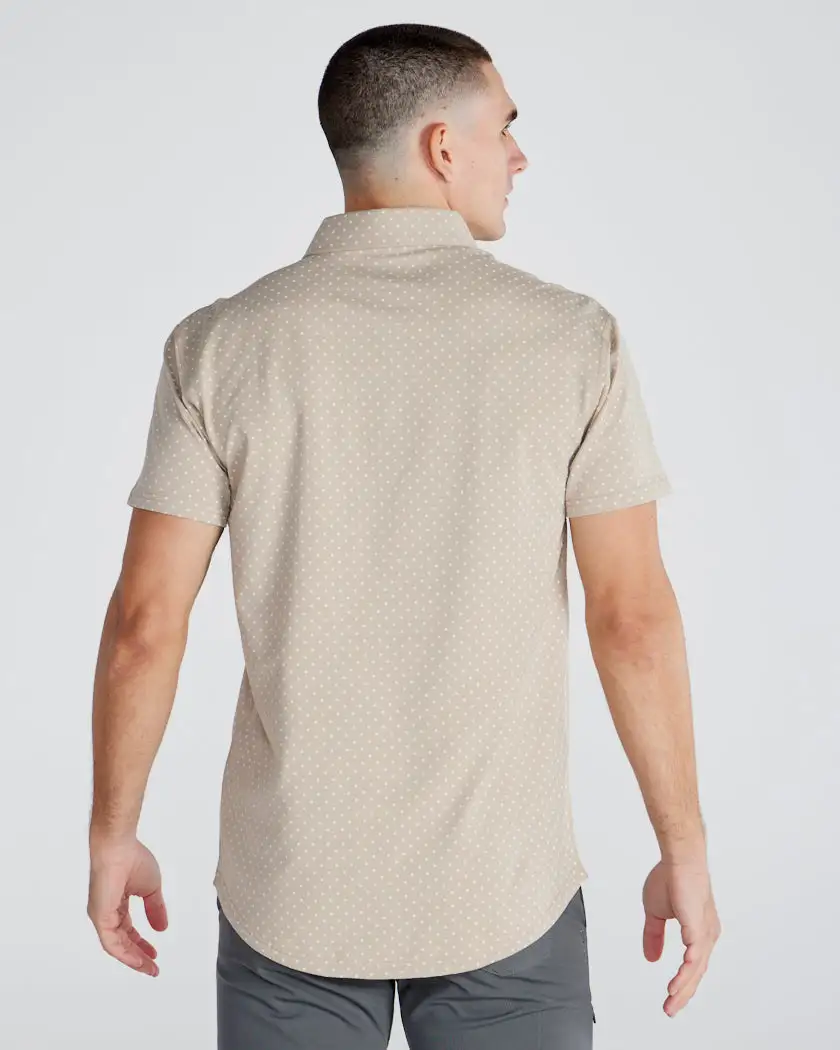 Drop-Cut: Lux Dotted Polo