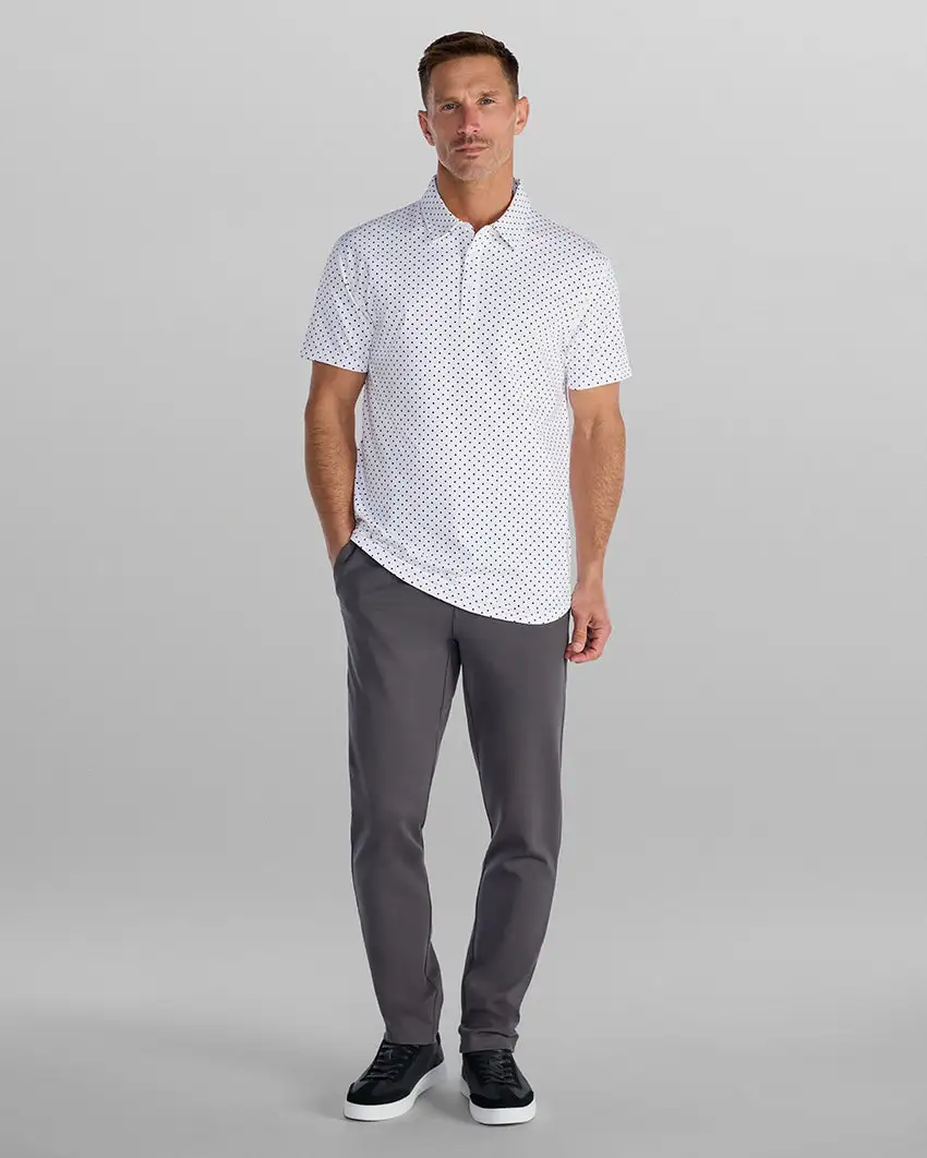 Drop-Cut: Lux Dotted Polo