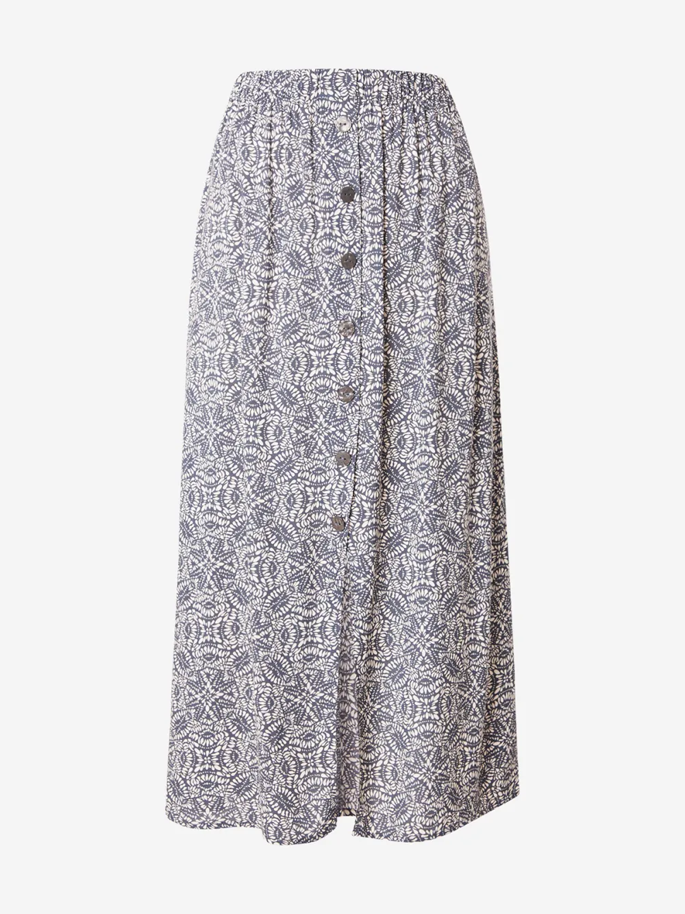 Smooth Fabric Casual Style A-line Skirt