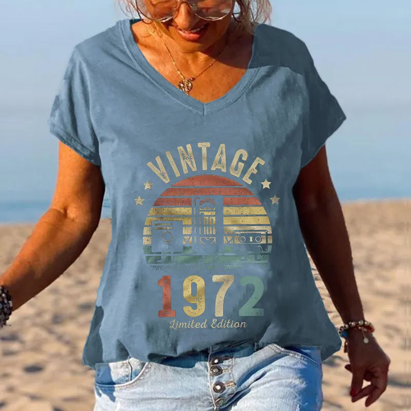 Vintage Limited Editon 1972 Printed Audio Tapes T-shirt
