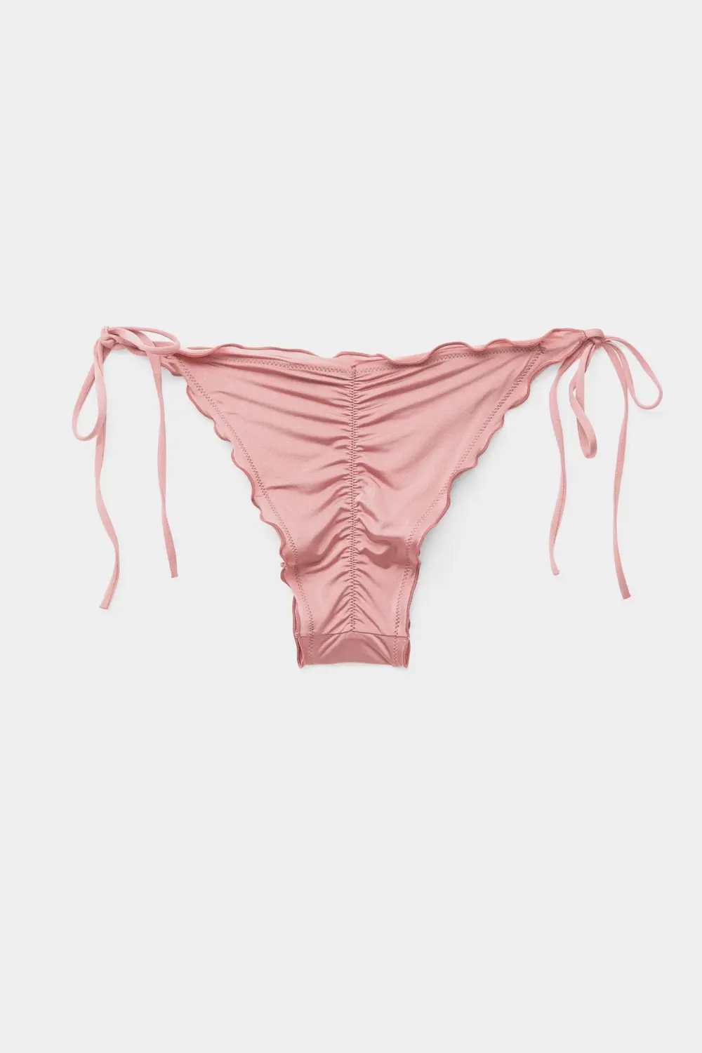 Ruffled bikini bottoms