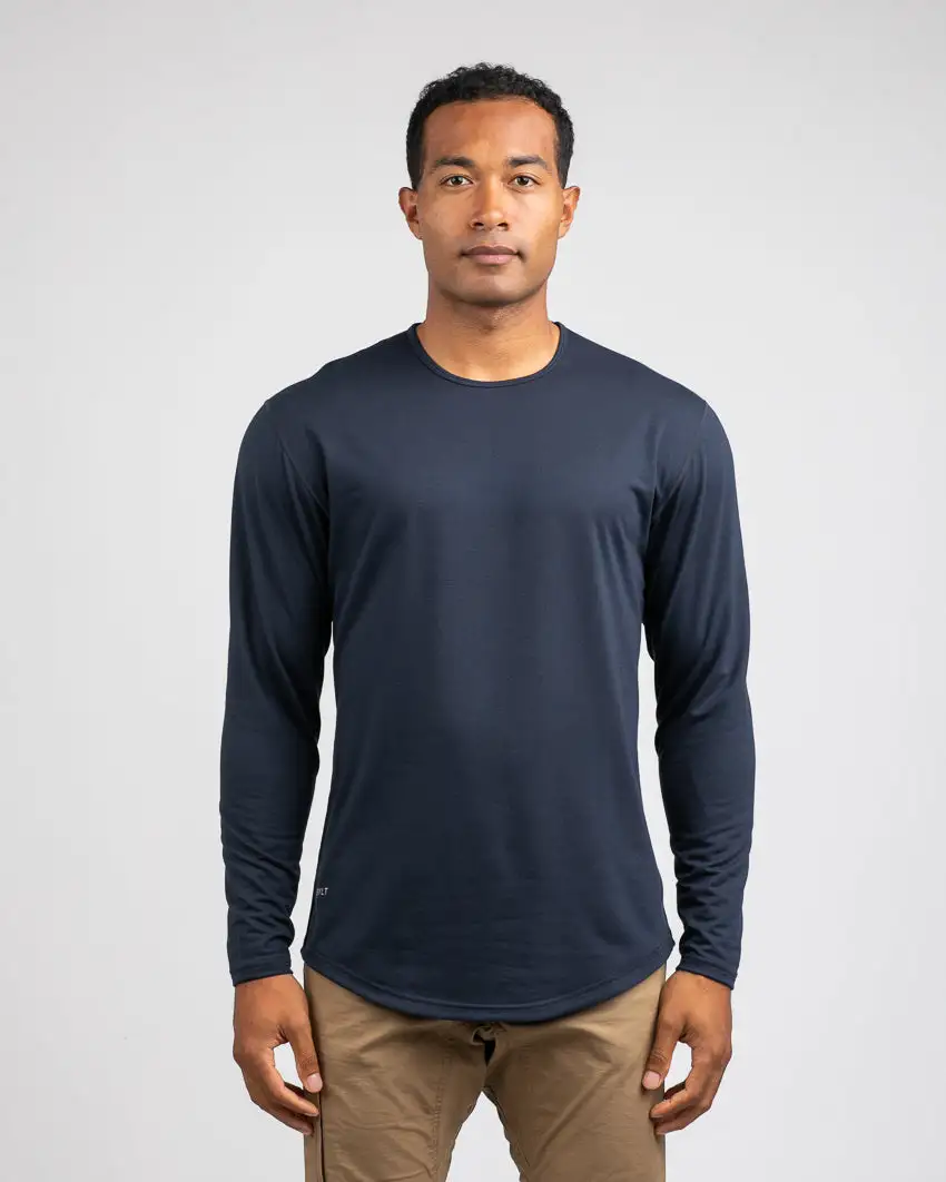 Drop-Cut Long Sleeve: Bylt Signature