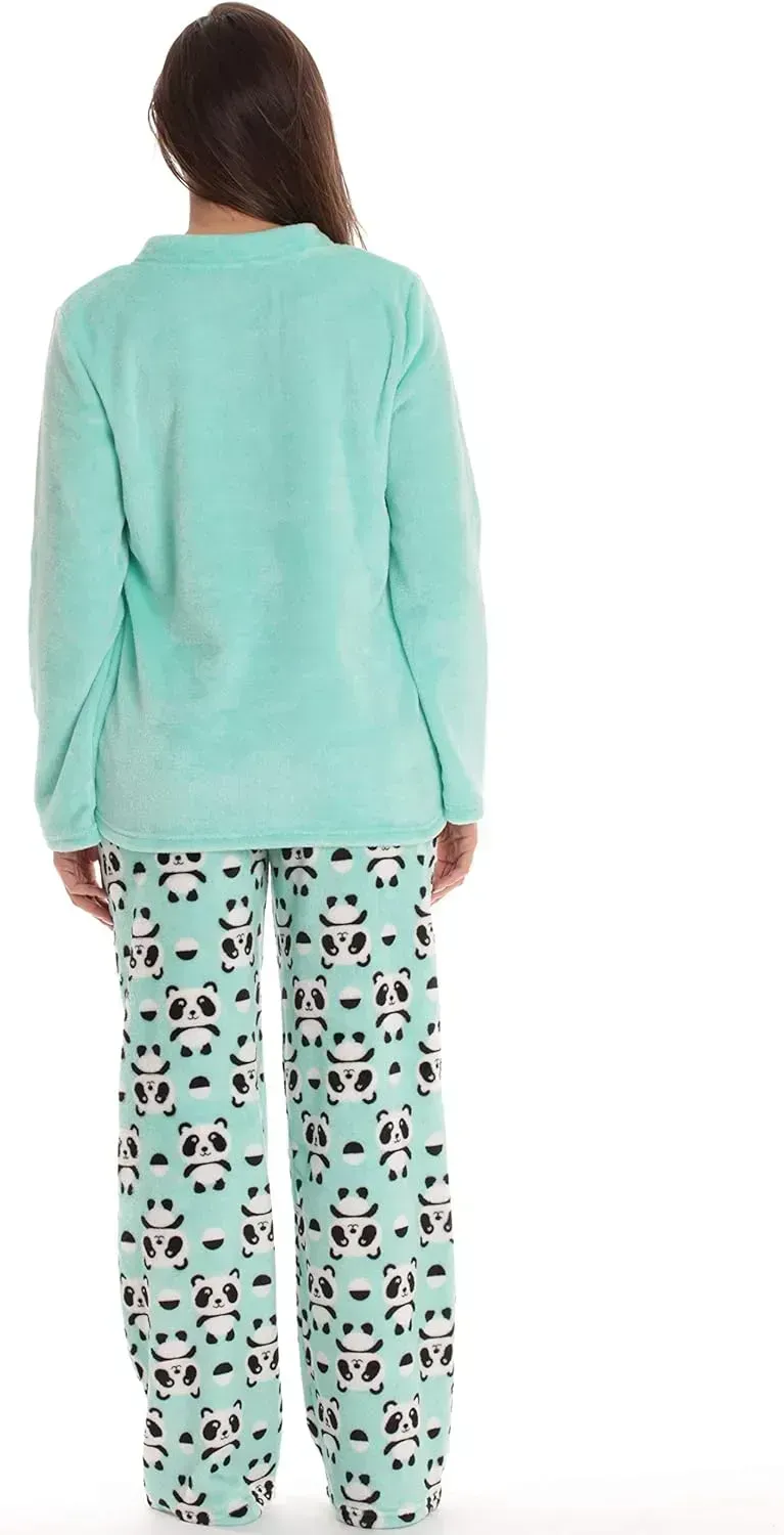 Plush Pajama Sets for Women