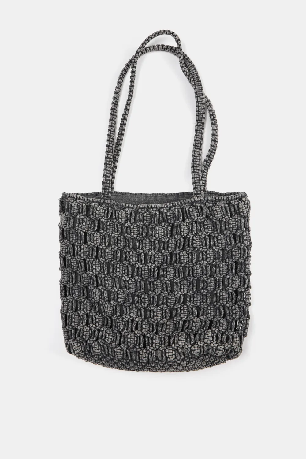 Bolso shopper crochet