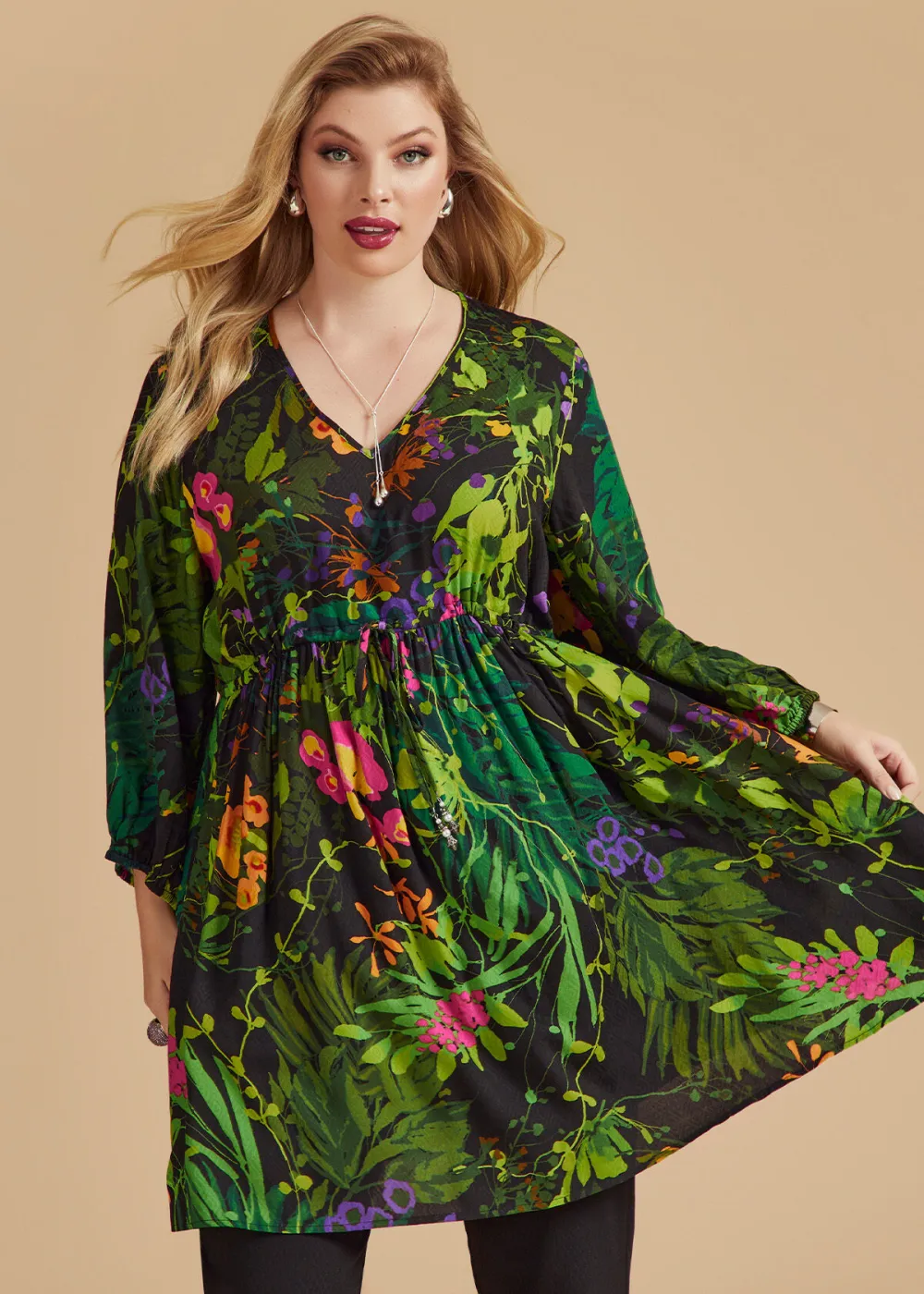 Natural Fresia Tunic
