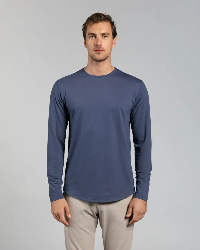 Drop-Cut Long Sleeve: Bylt Signature