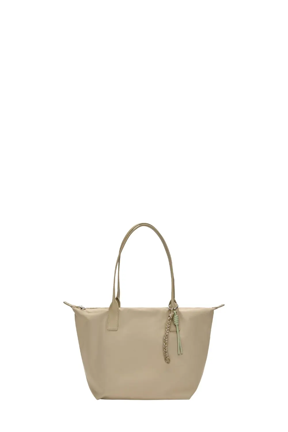 Bolso shopper nylon adorno