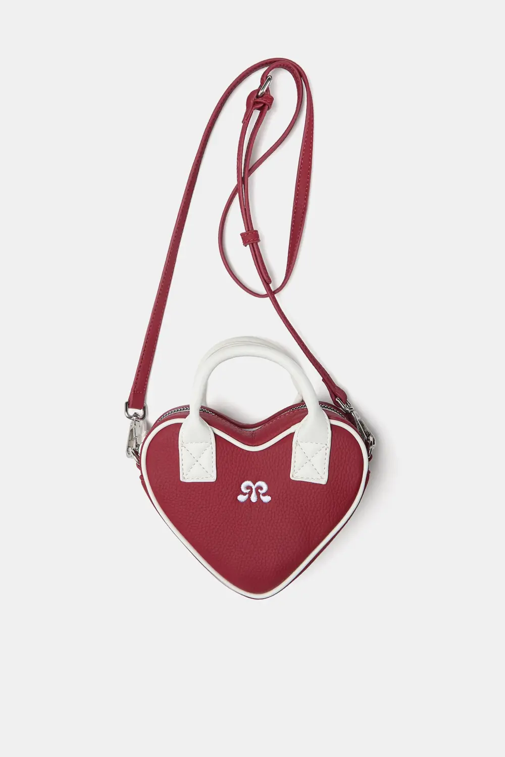 Mini bolso bandolera retro corazón