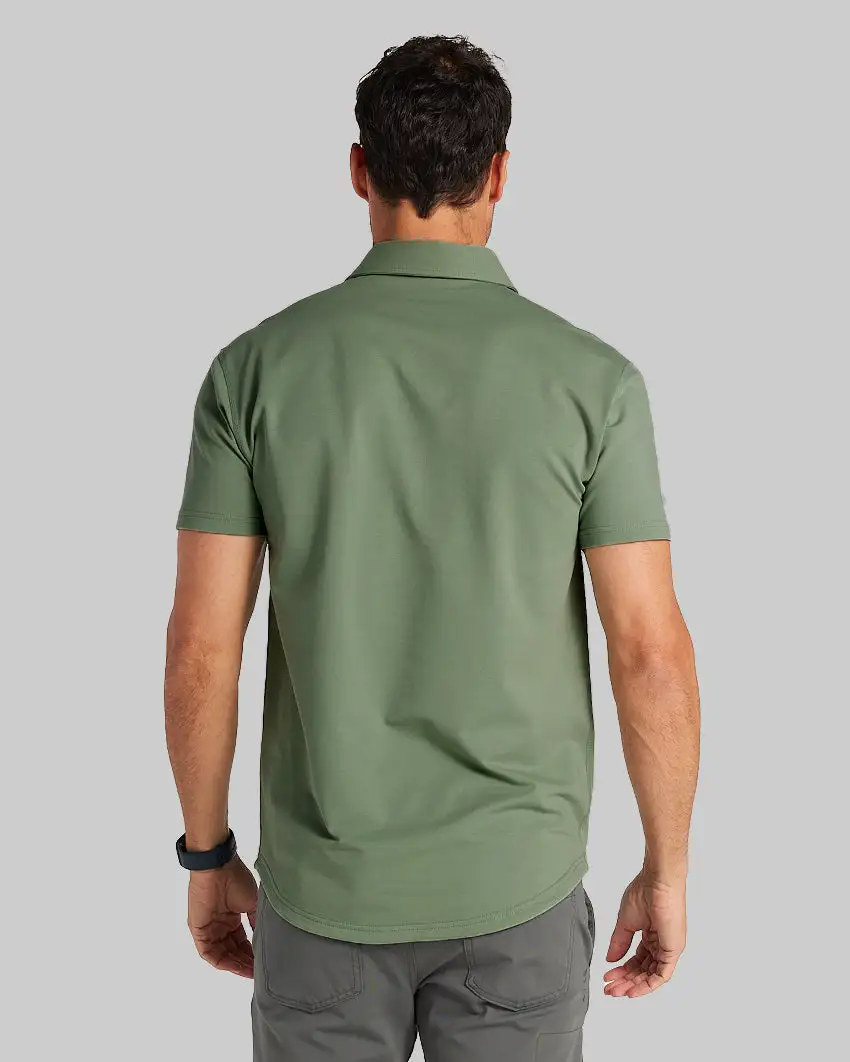 Drop-Cut Polo: Bylt Signature