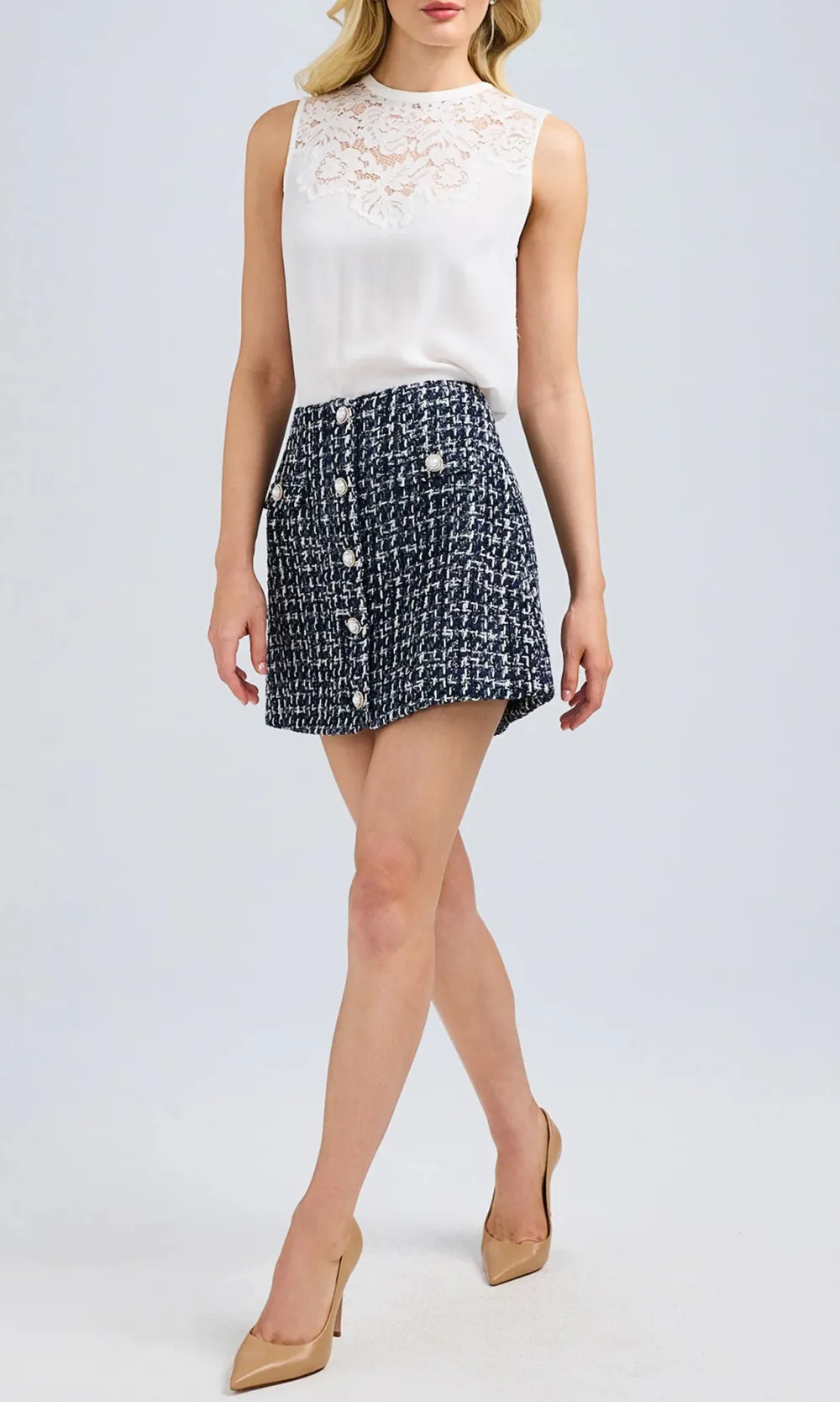 Jinny Tweed Skirt