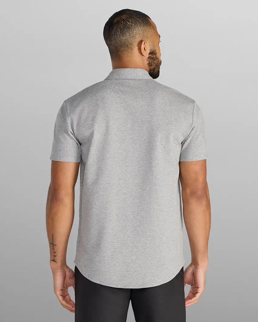 Lux Short Sleeve Button Down
