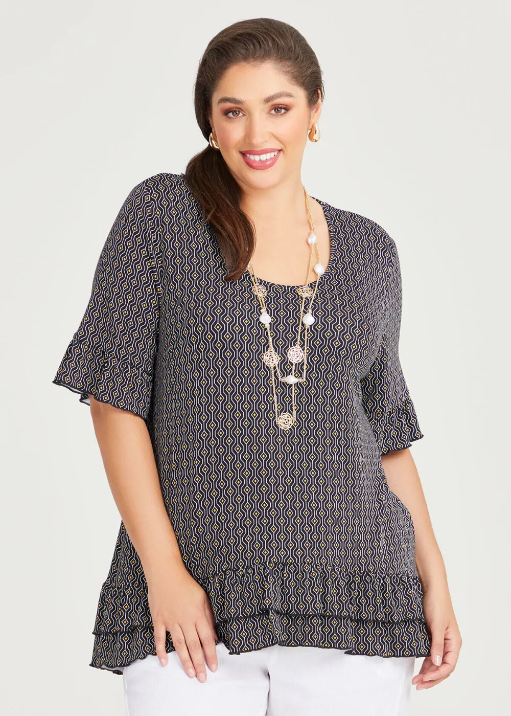Natural Golden Days Top