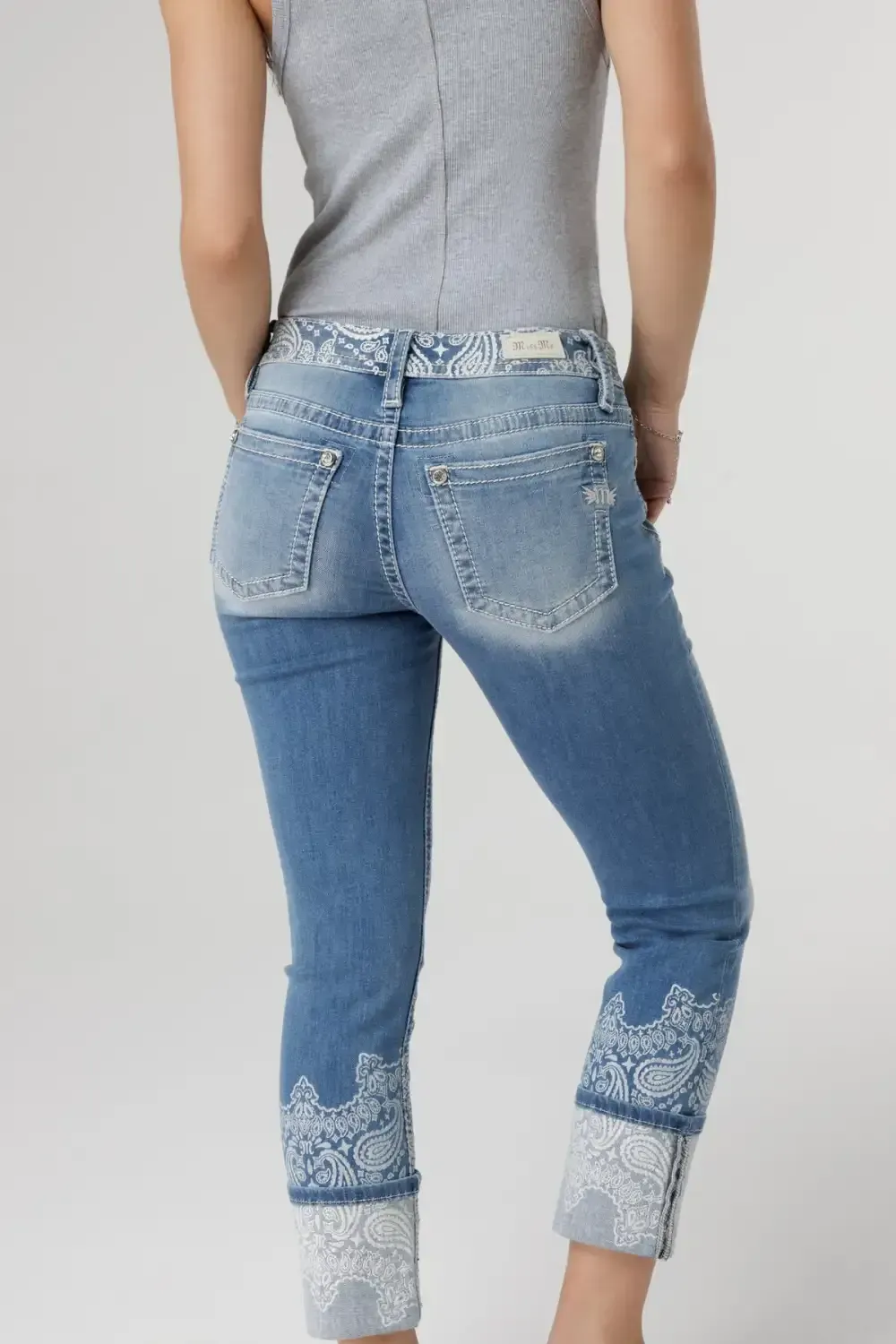 Evermore Cropped Straight Jeans