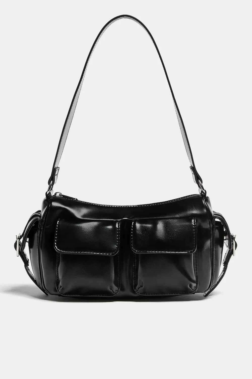 Bolso de hombro multibolsillos
