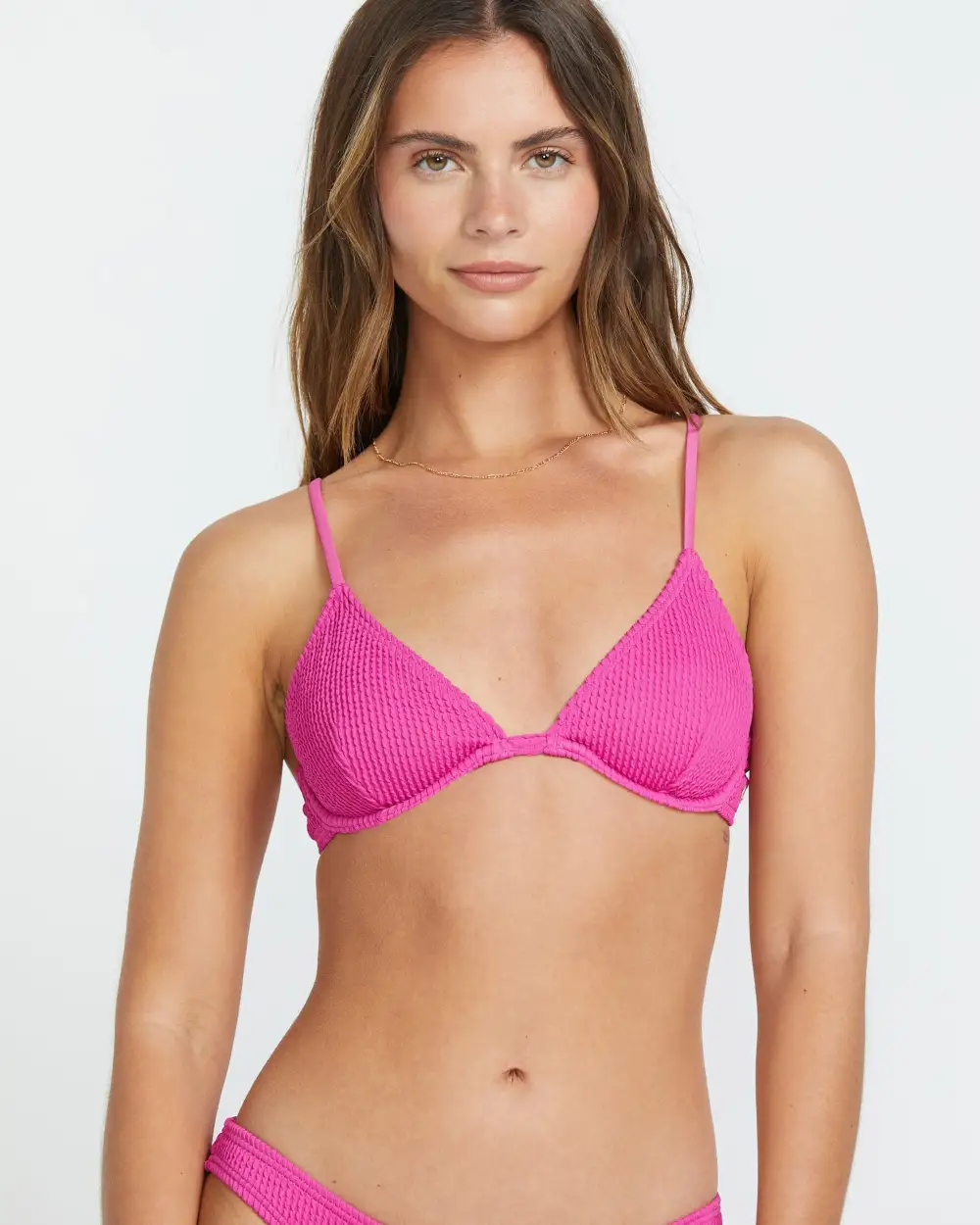 Summer High Reese Underwire Bikini Top - Fiesta Pink
