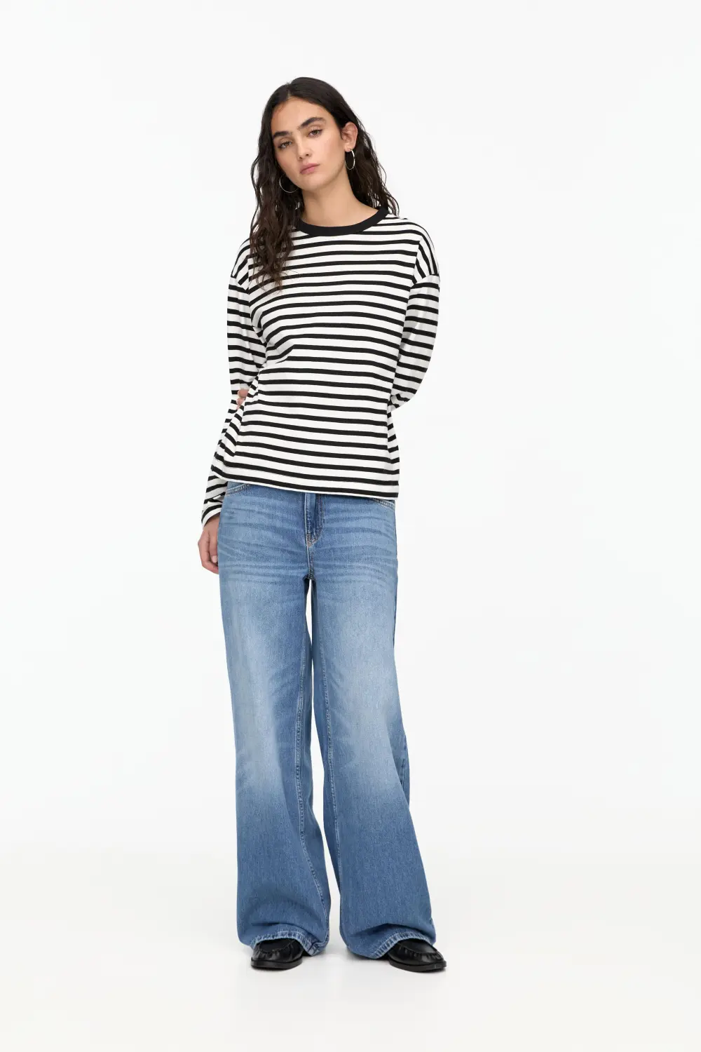 Camiseta manga larga oversize
