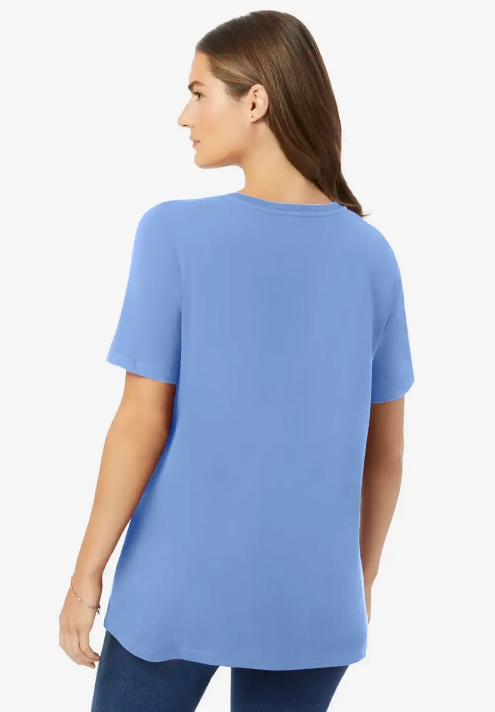Perfect Short-Sleeve Crewneck Tee