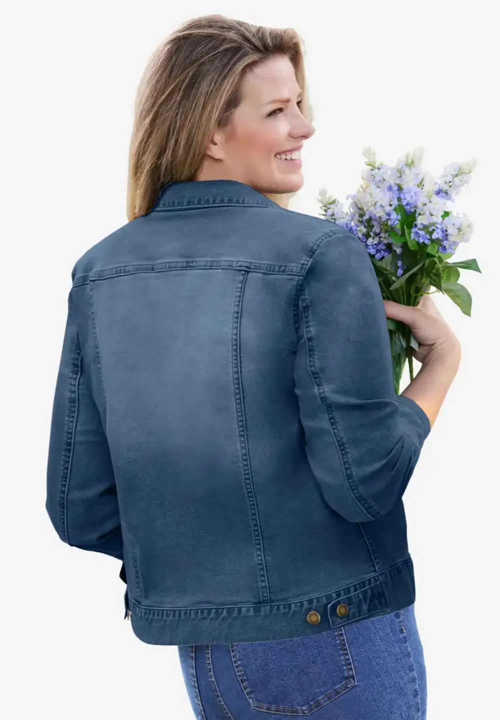 Stretch Denim Jacket