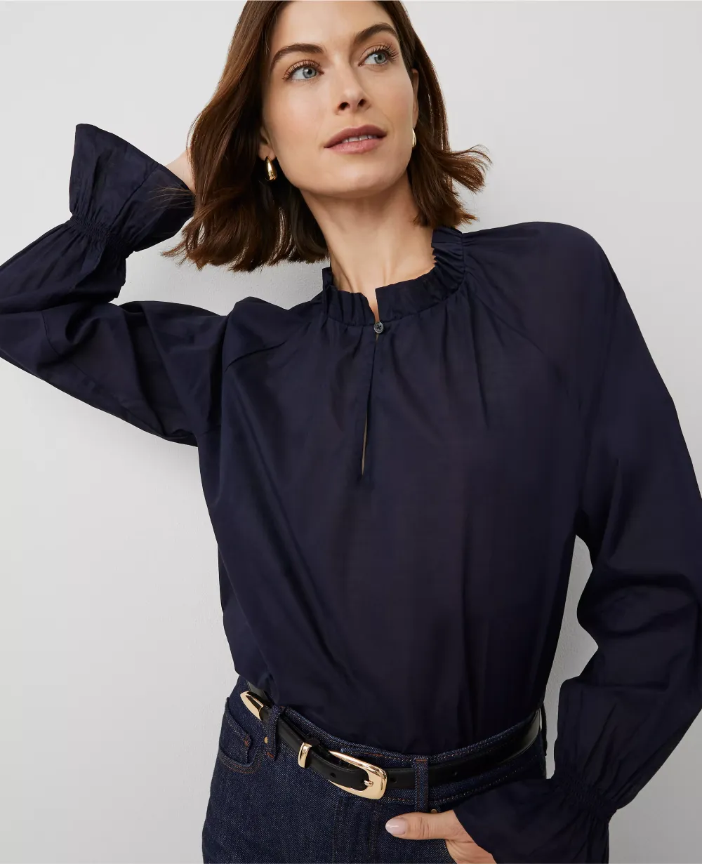 Ruffle Raglan Popover