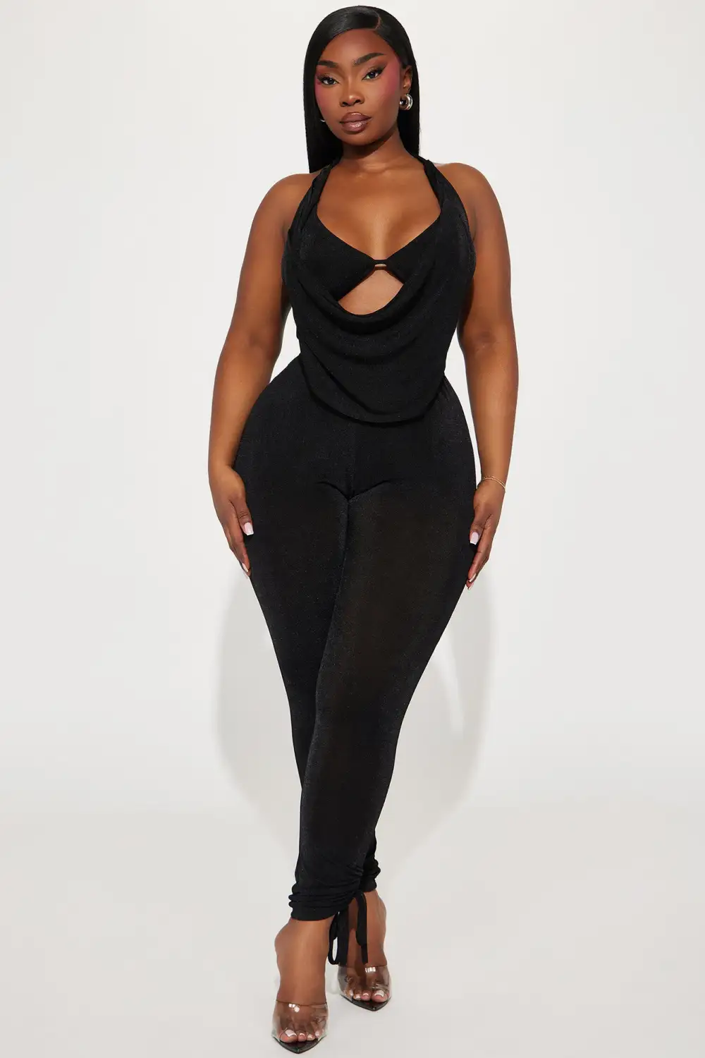 Weekend Lineup Legging Set - Black
