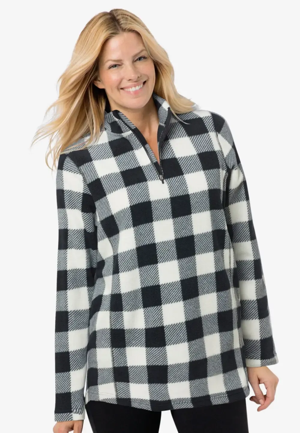 Microfleece Quarter-Zip Pullover