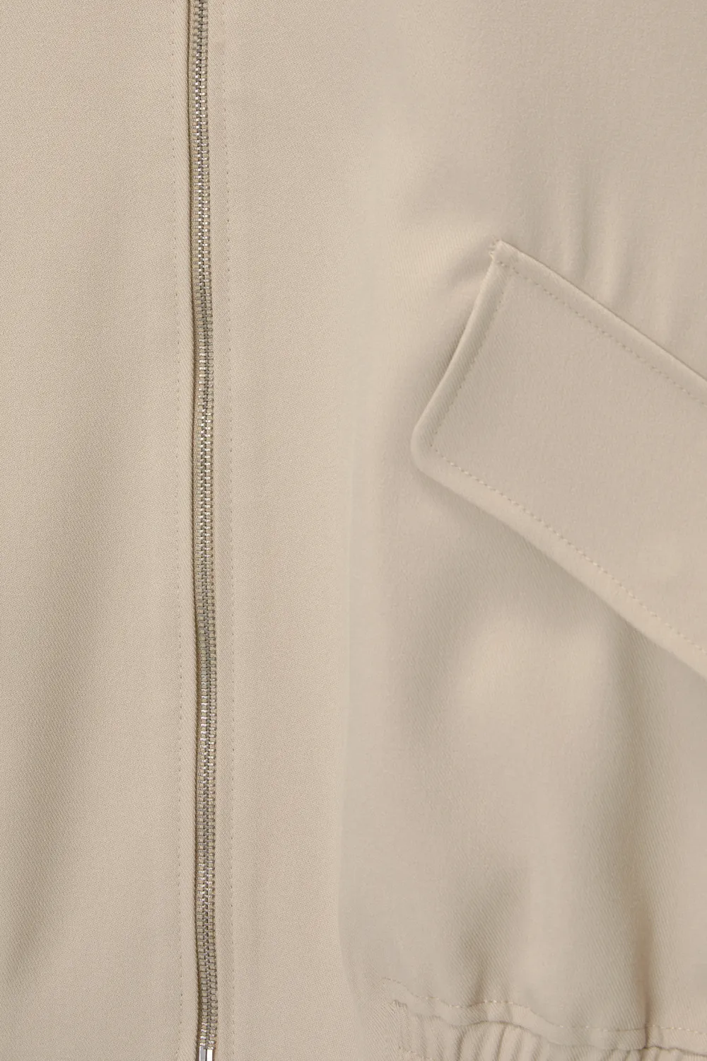 Chaleco oversize mangas desflecadas