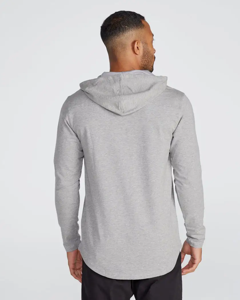 Drop-Cut: Lux Hooded Henley